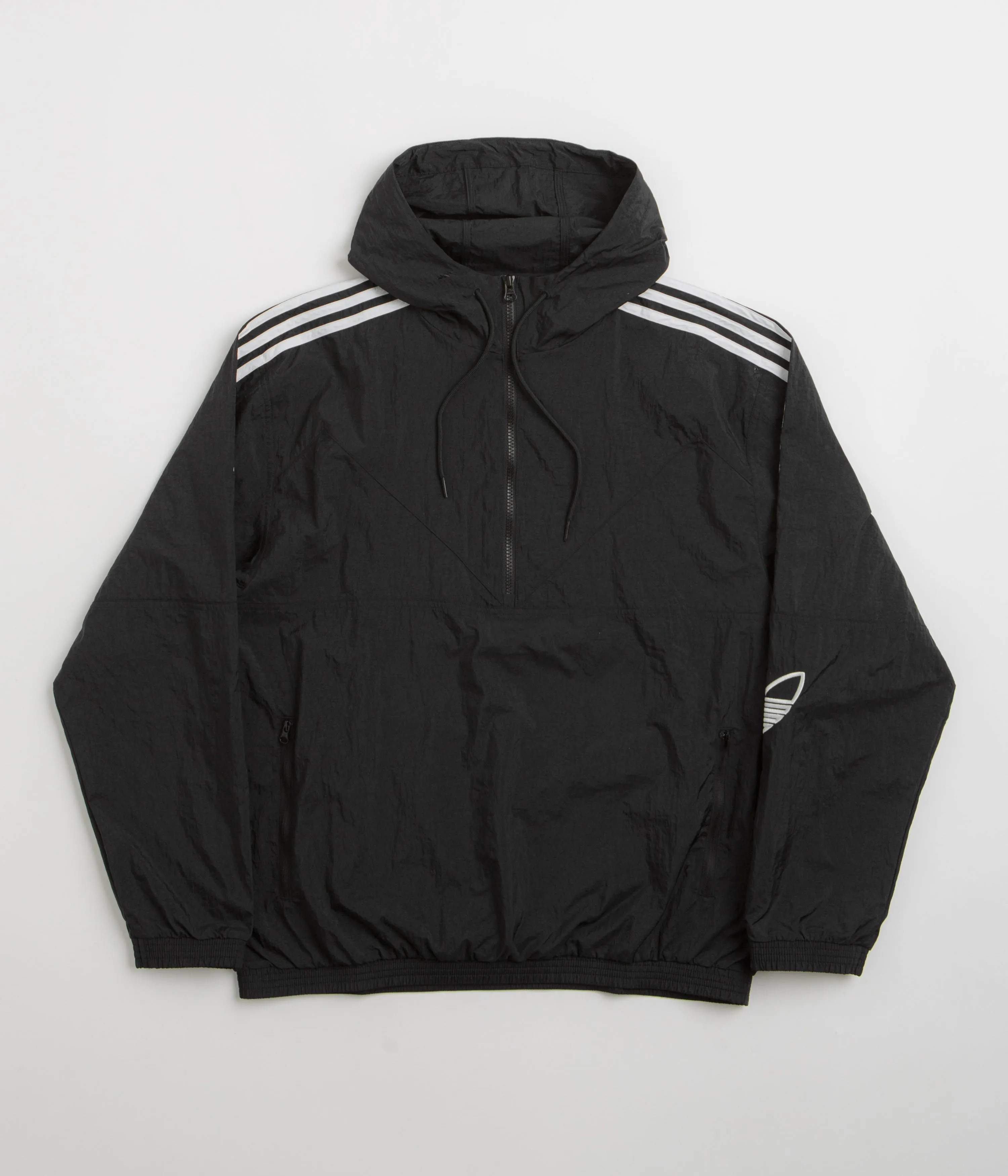 Adidas Classic Anorak Jacket - Black