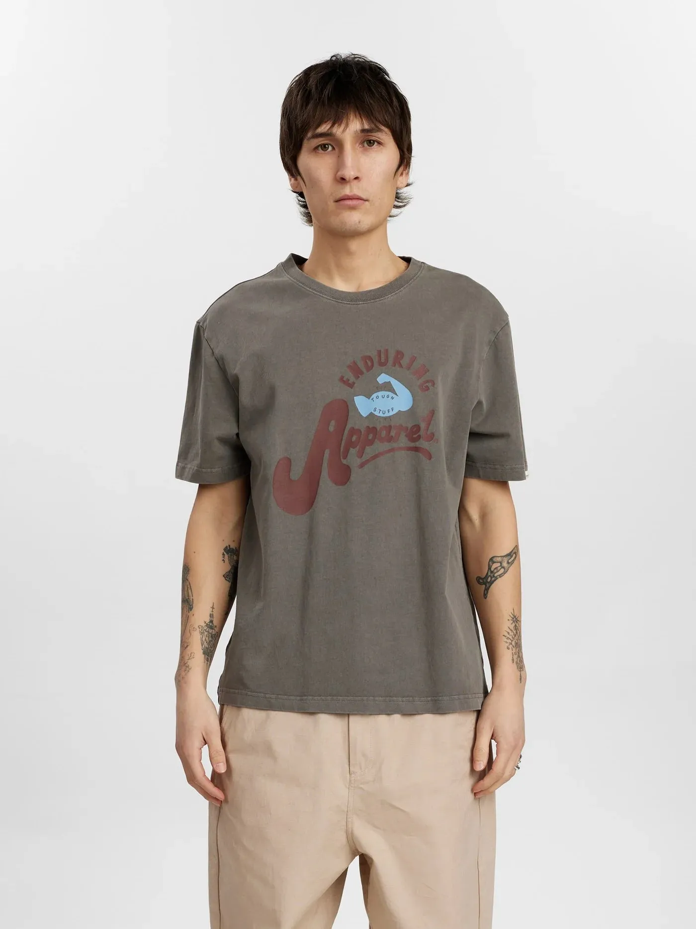 Akikki Enduring SS Tee - Steel Grey