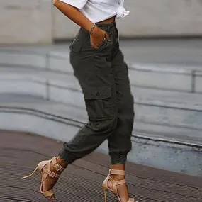 Autumn Cargo Jogger Pants