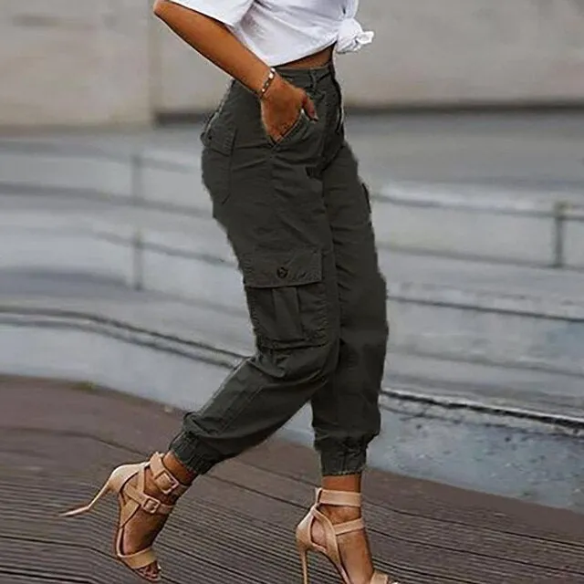 Autumn Cargo Jogger Pants