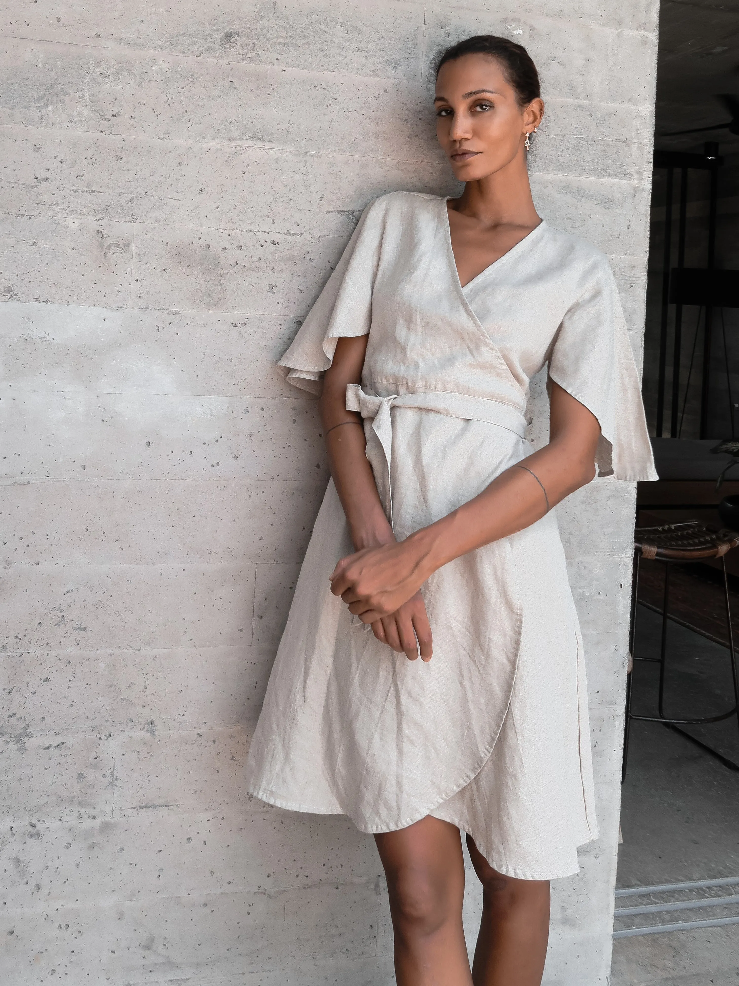 Ayla Linen Dress