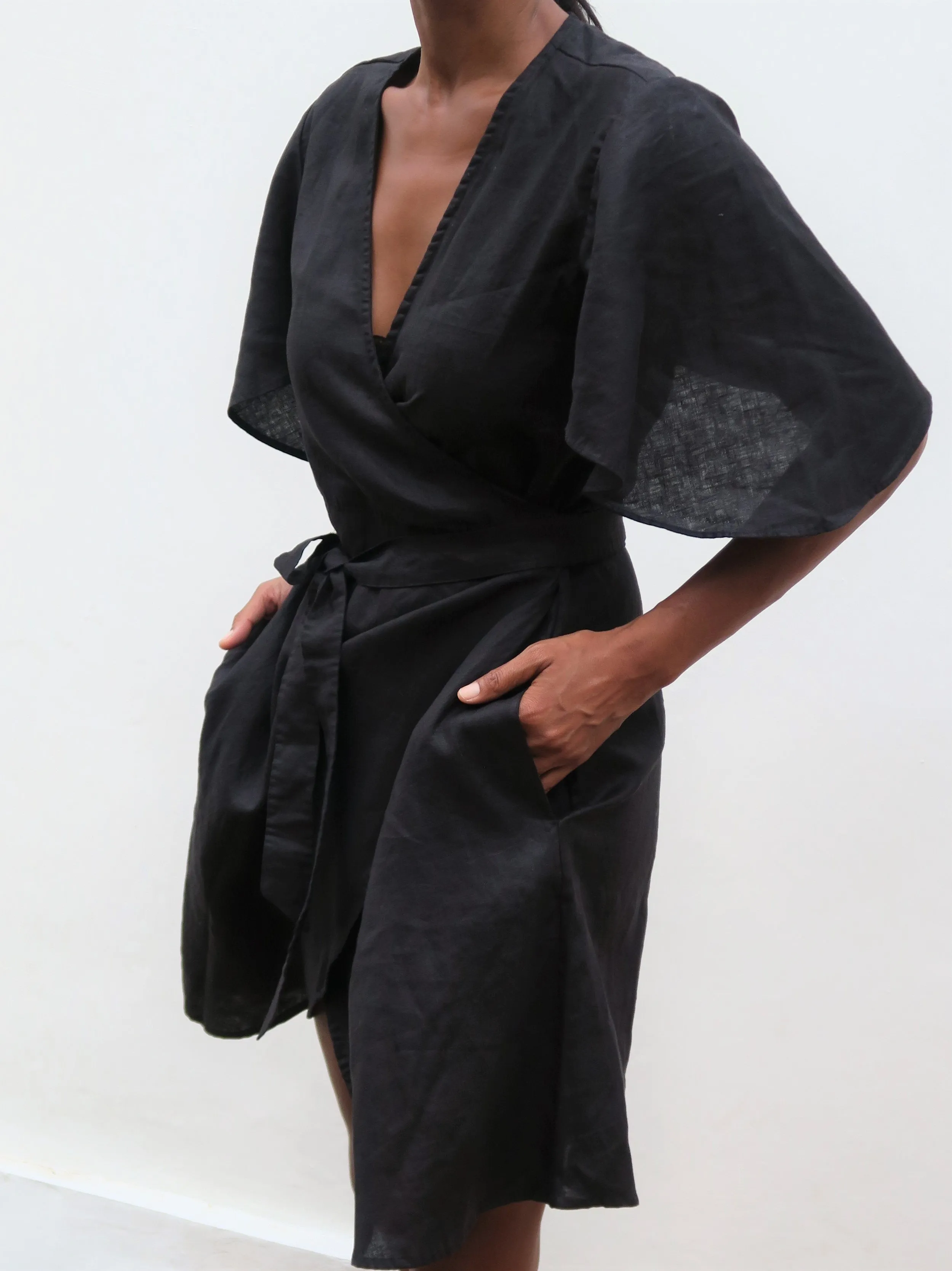 Ayla Linen Dress