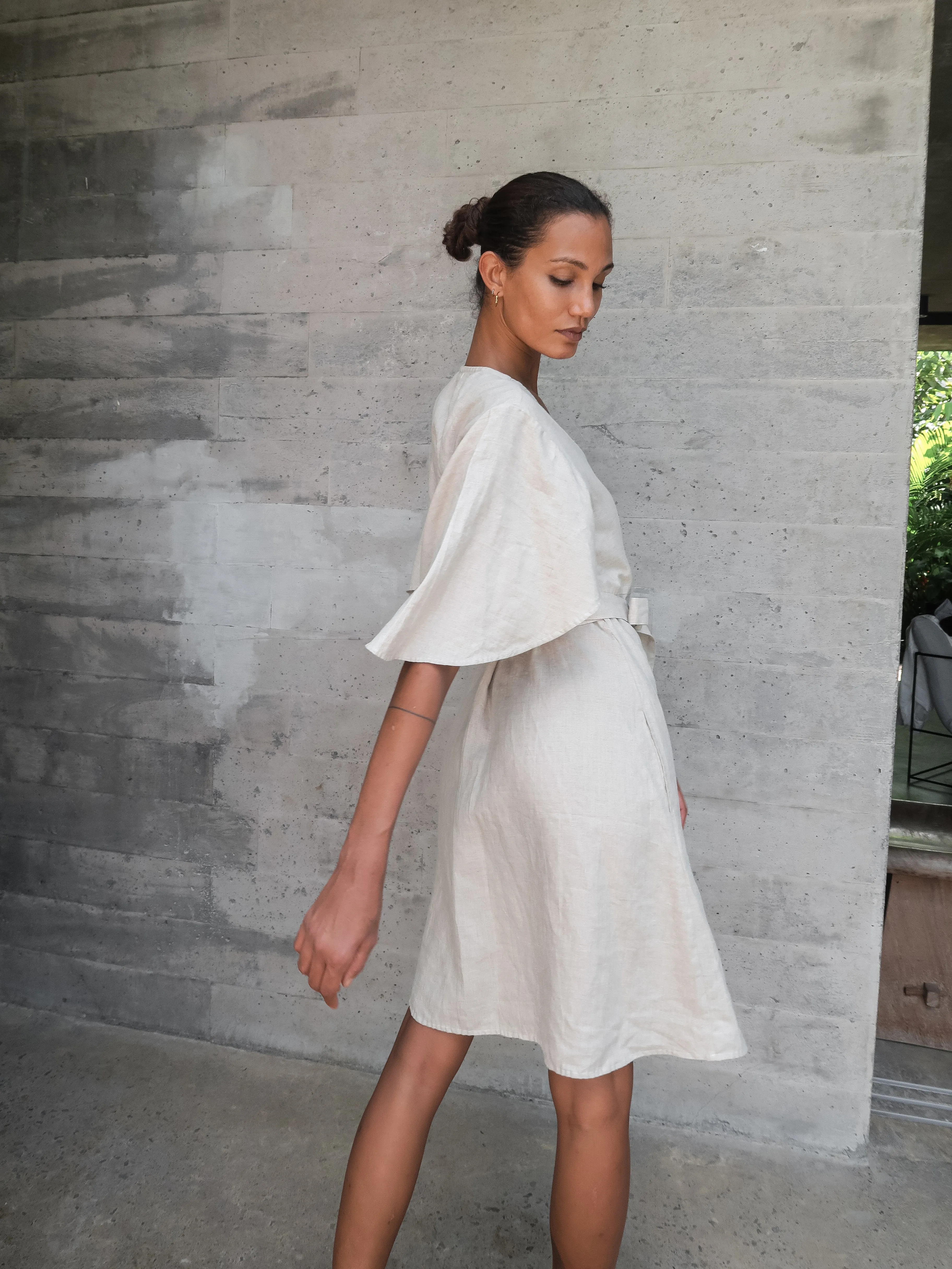 Ayla Linen Dress