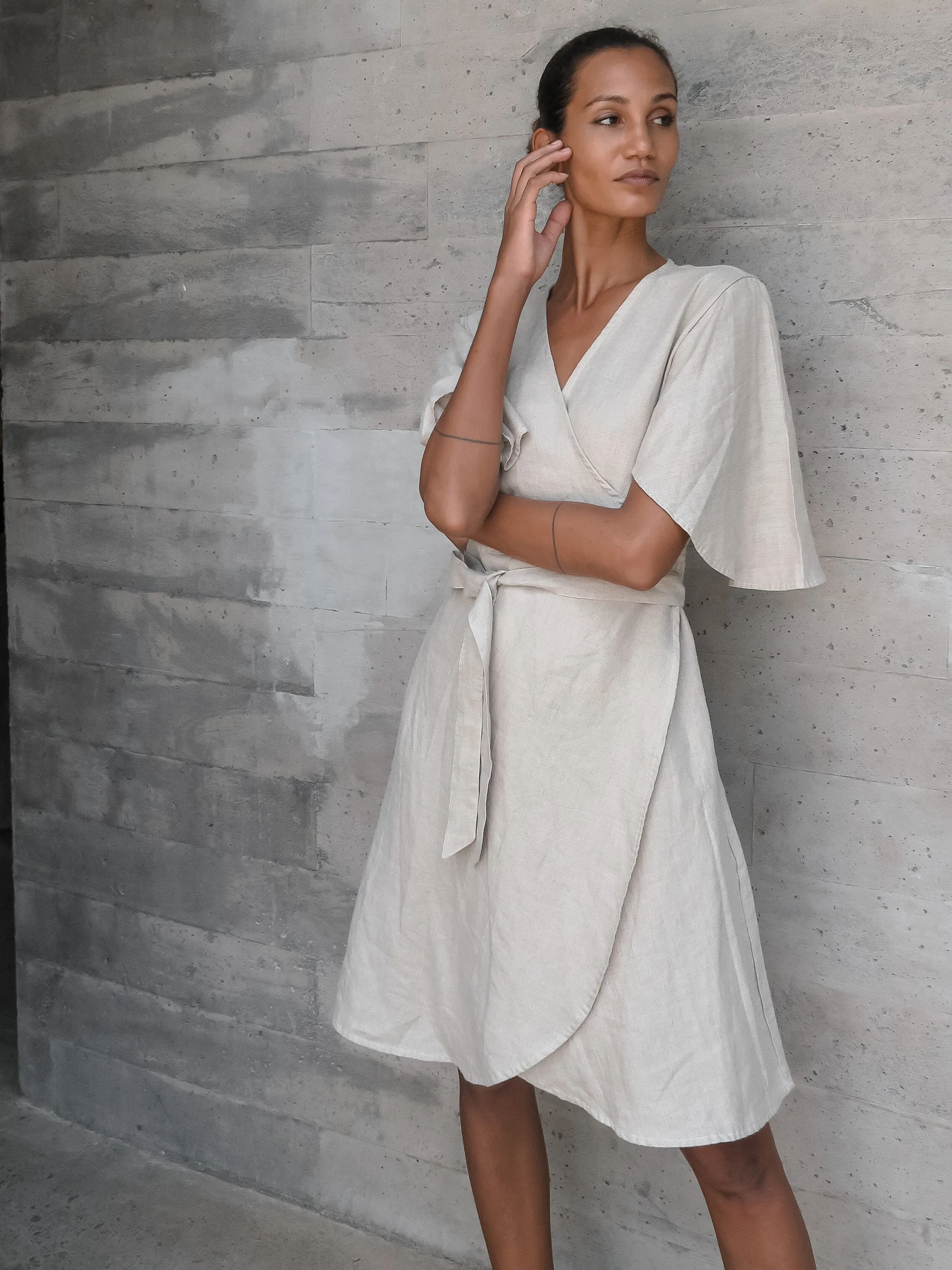 Ayla Linen Dress