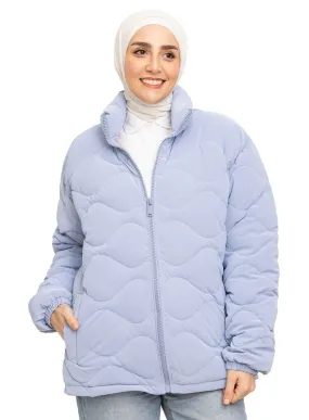 Baby Blue Puffer Jacket 8