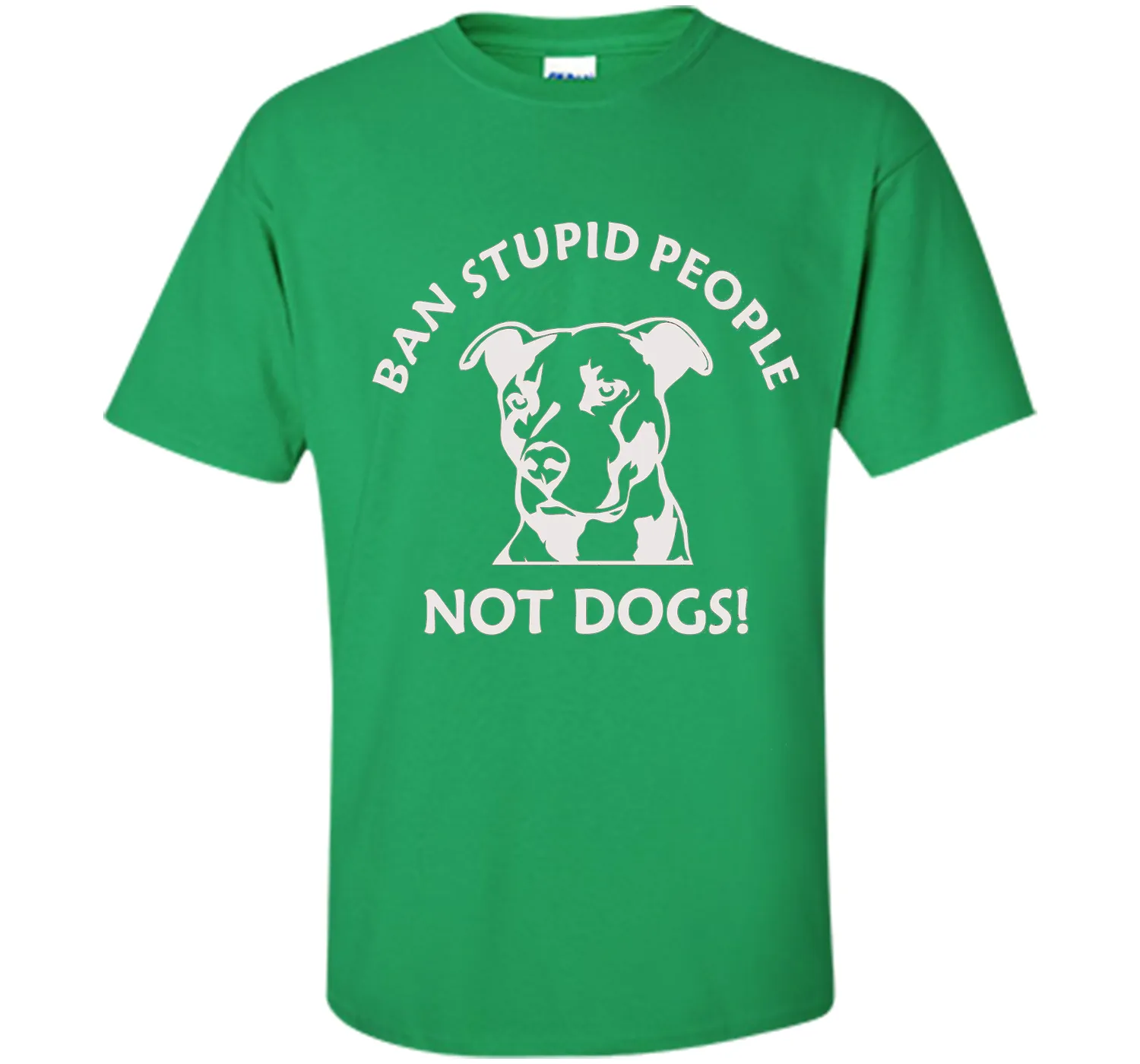 Ban Stupid People Not Dogs Pit Bull t-shirt (pit bull shirt)