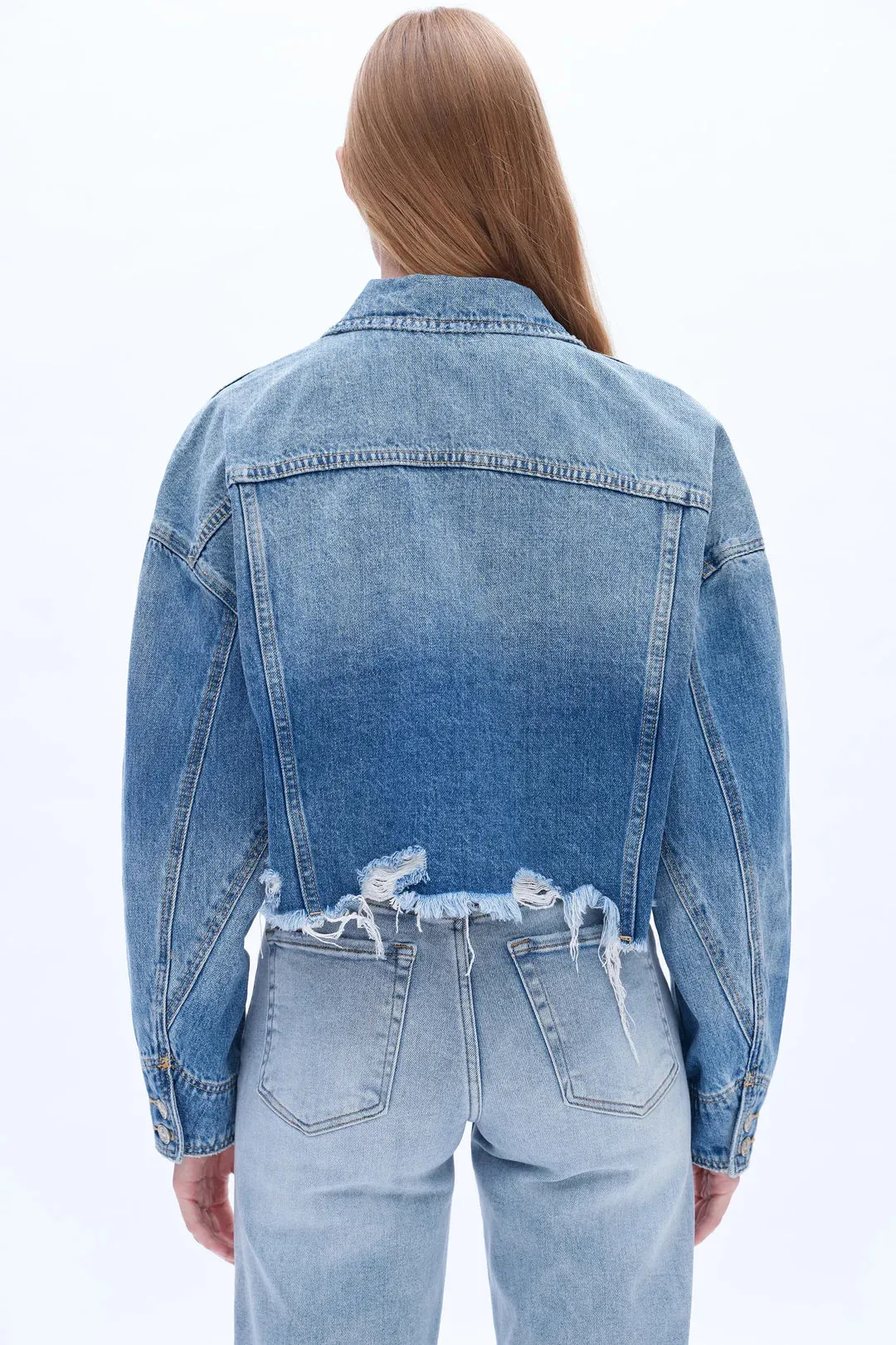 Bayeas Long Sleeve Denim Jacket