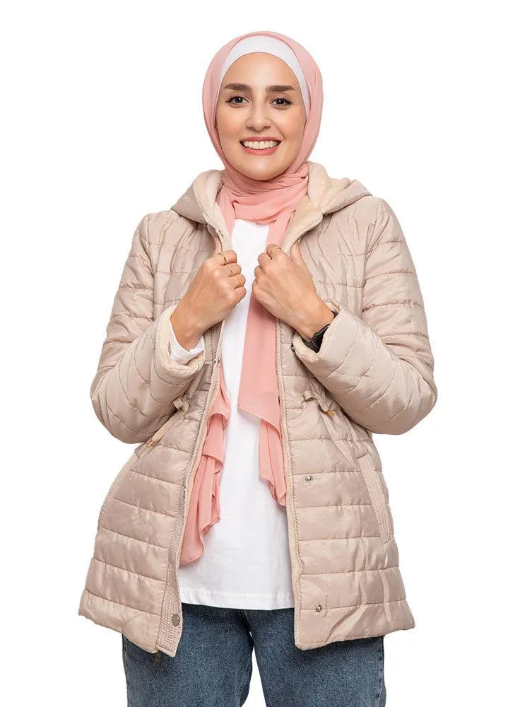 Beige Double Face Jacket