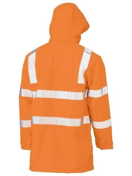 Bisley Taped Hi Vis Rail Wet Weather Jacket BJ6964T