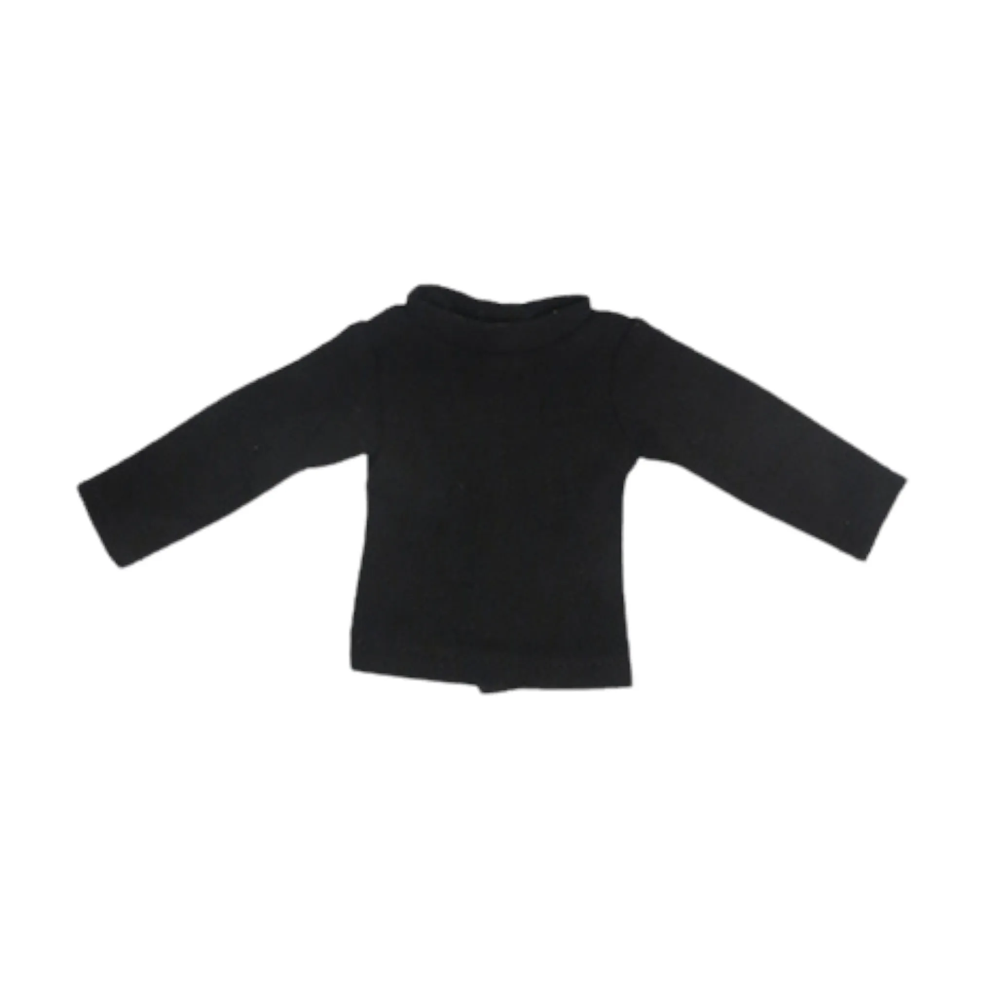Black Long Sleeved T-Shirt for 14 1/2-inch Dolls
