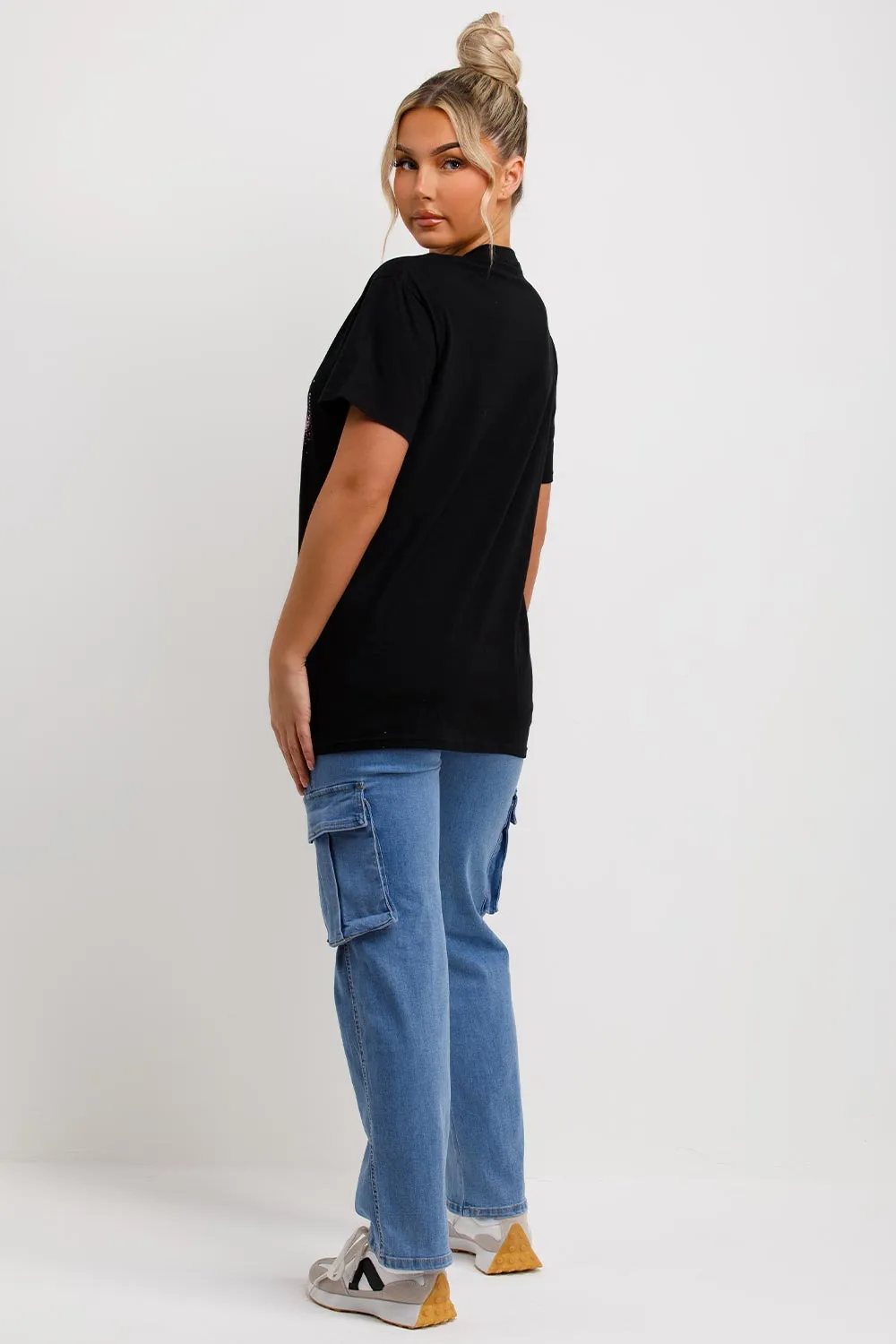 Black T Shirt With Graphics