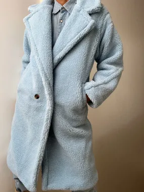 Blue Teddy Coat