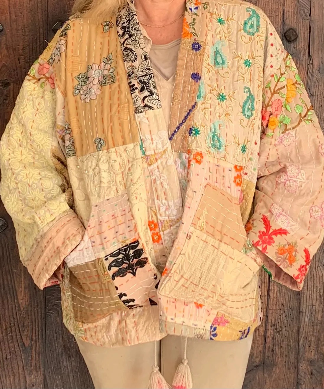 Boho Banjara tribal gypsy ibiza jacket