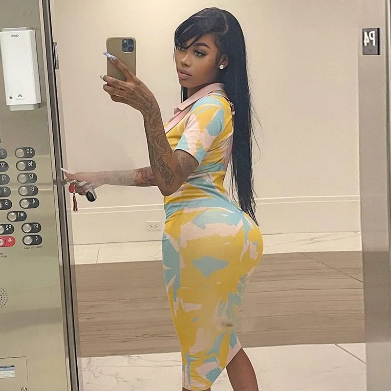 Candy Bodycon Dress