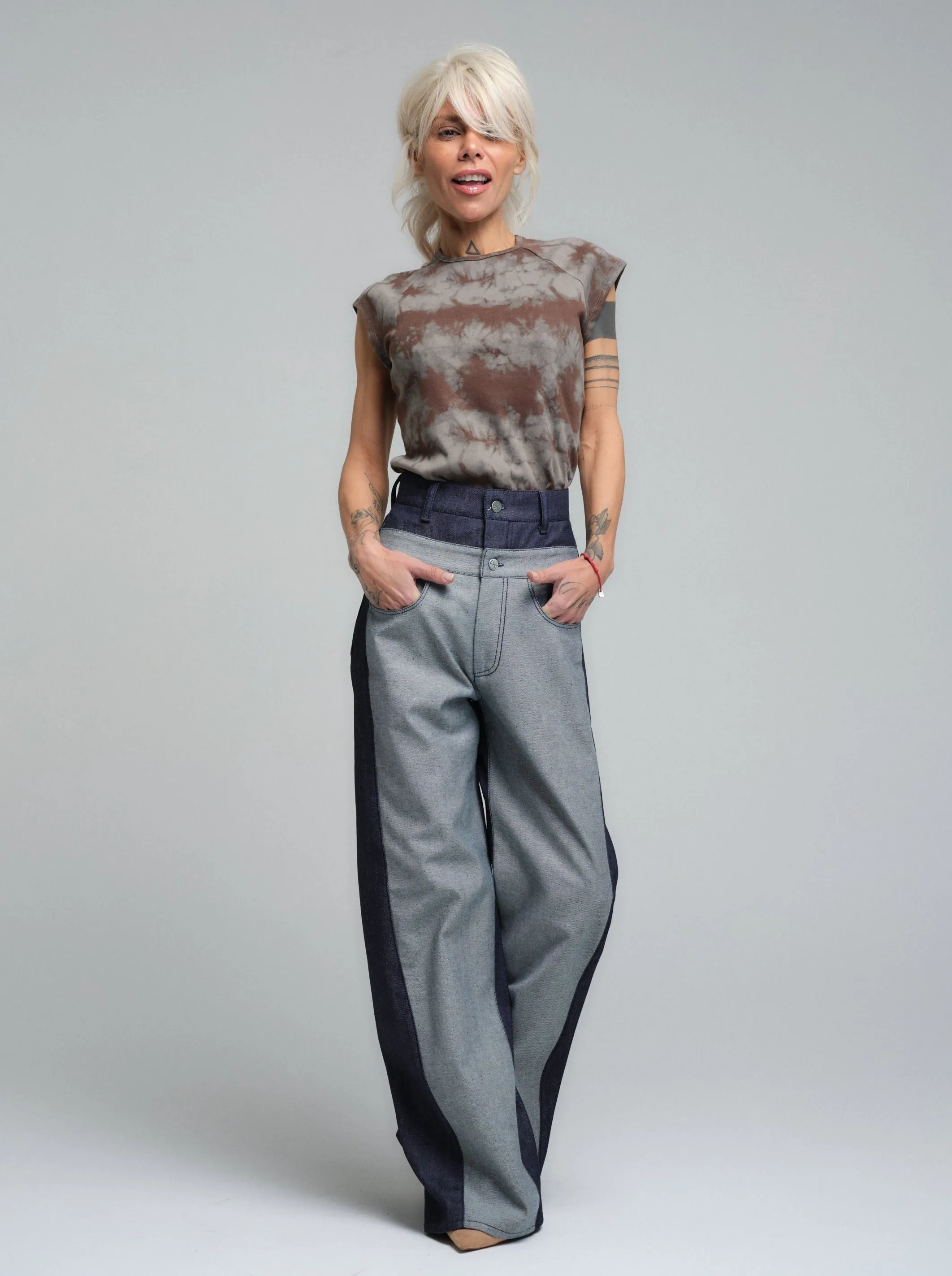 Casual Cotton-Blend Tee