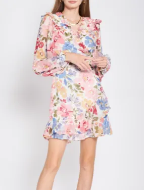 Chiffon Wrap Dress