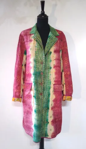 Cotton Kantha 'Classic' Jacket - Medium (40" Bust)