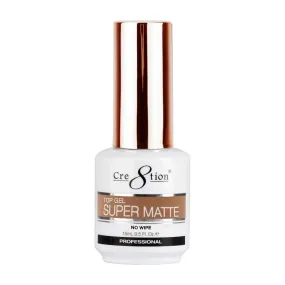 Cre8tion Soak Off Gel Top Coat - Super Matte 0.5oz