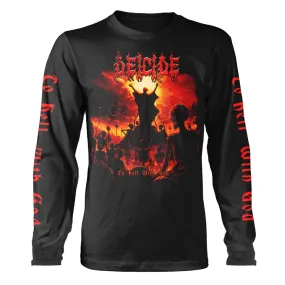 Deicide Unisex Long Sleeved T-shirt: To Hell With God