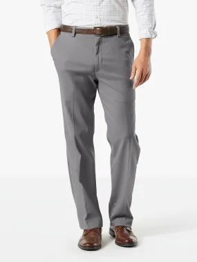 Dockers Mens Big Tall Easy Stretch Dress Pants Grey 46 x 29