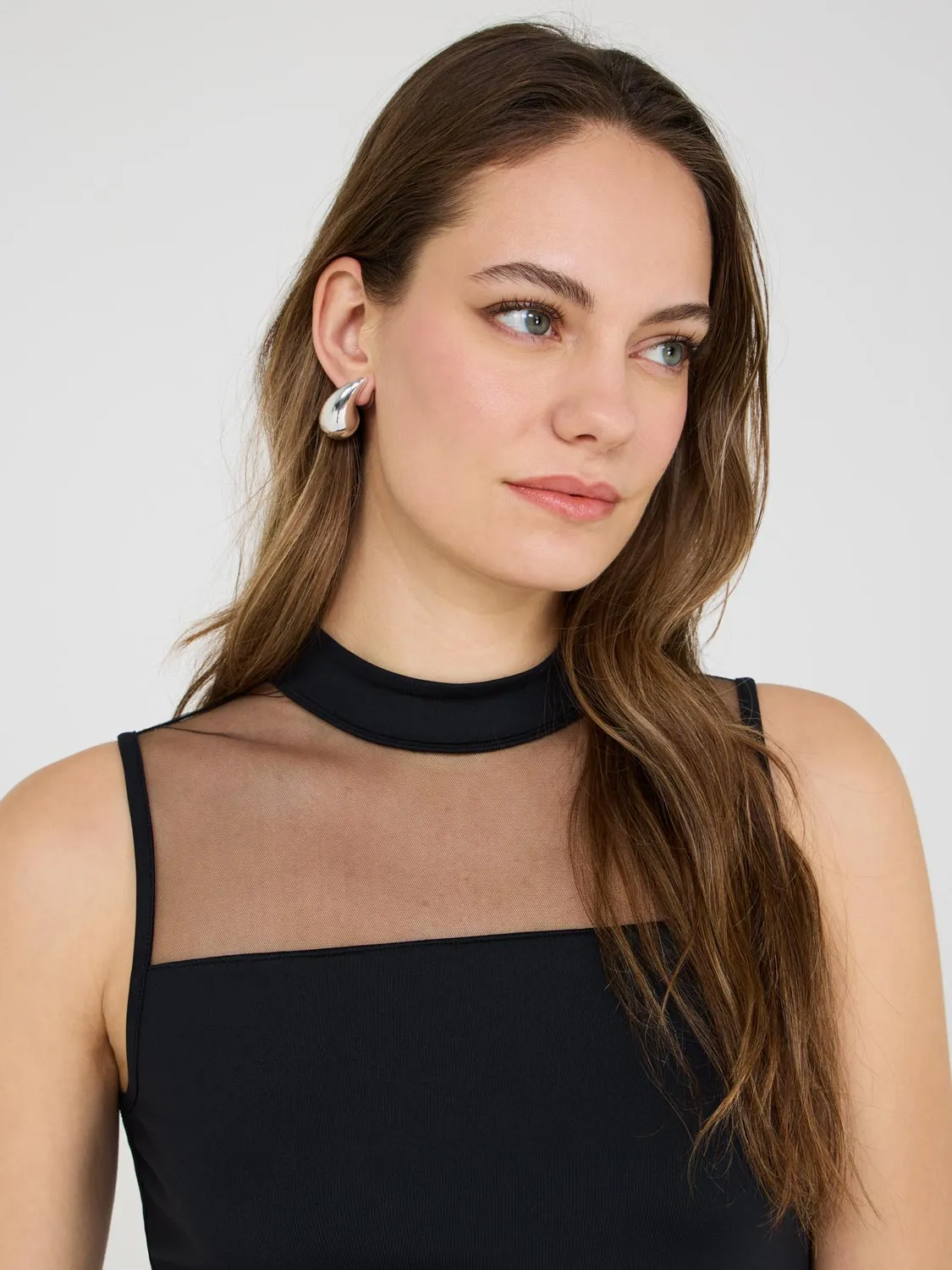 Double Layer Mesh Yoke Top