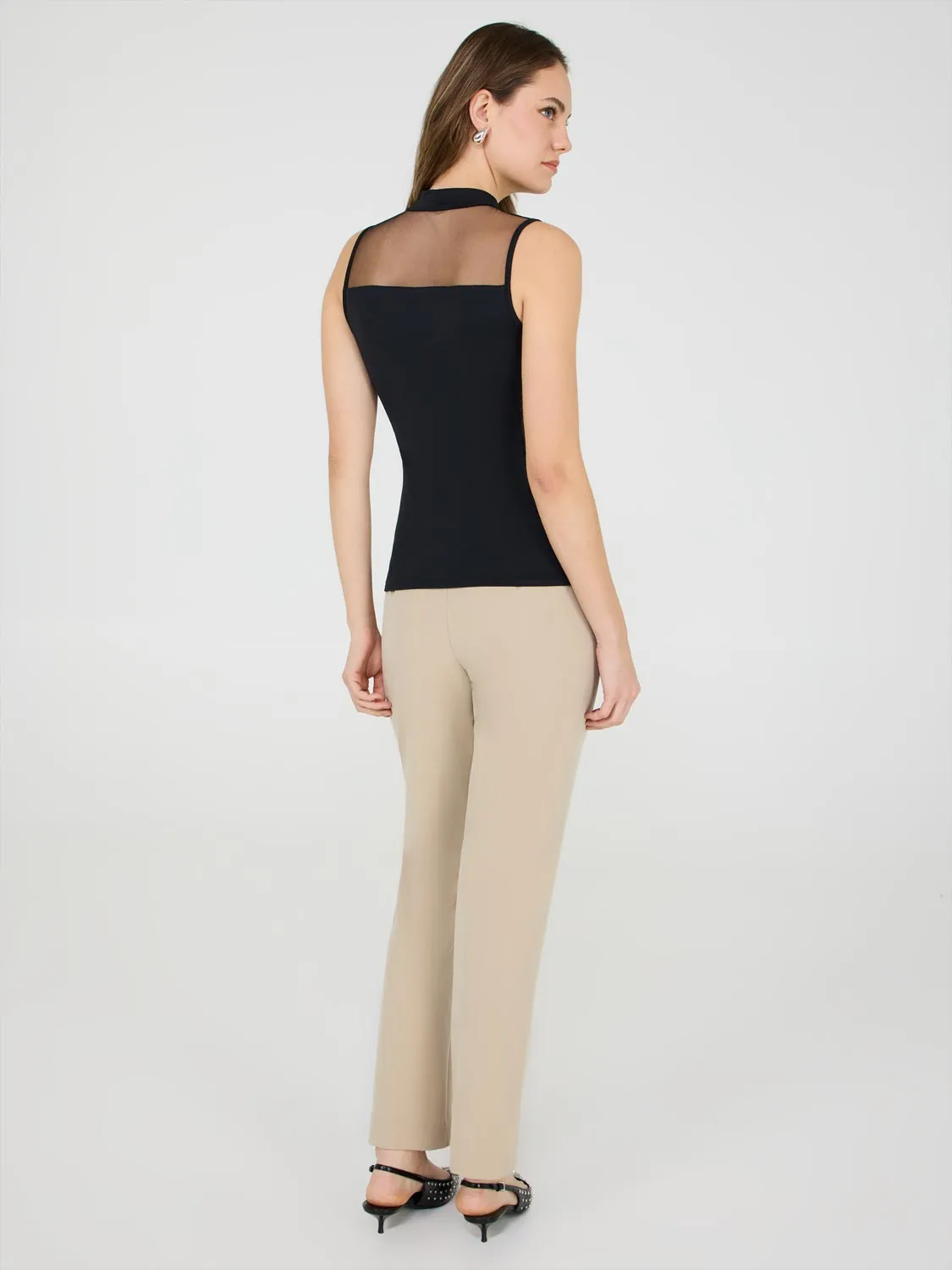 Double Layer Mesh Yoke Top