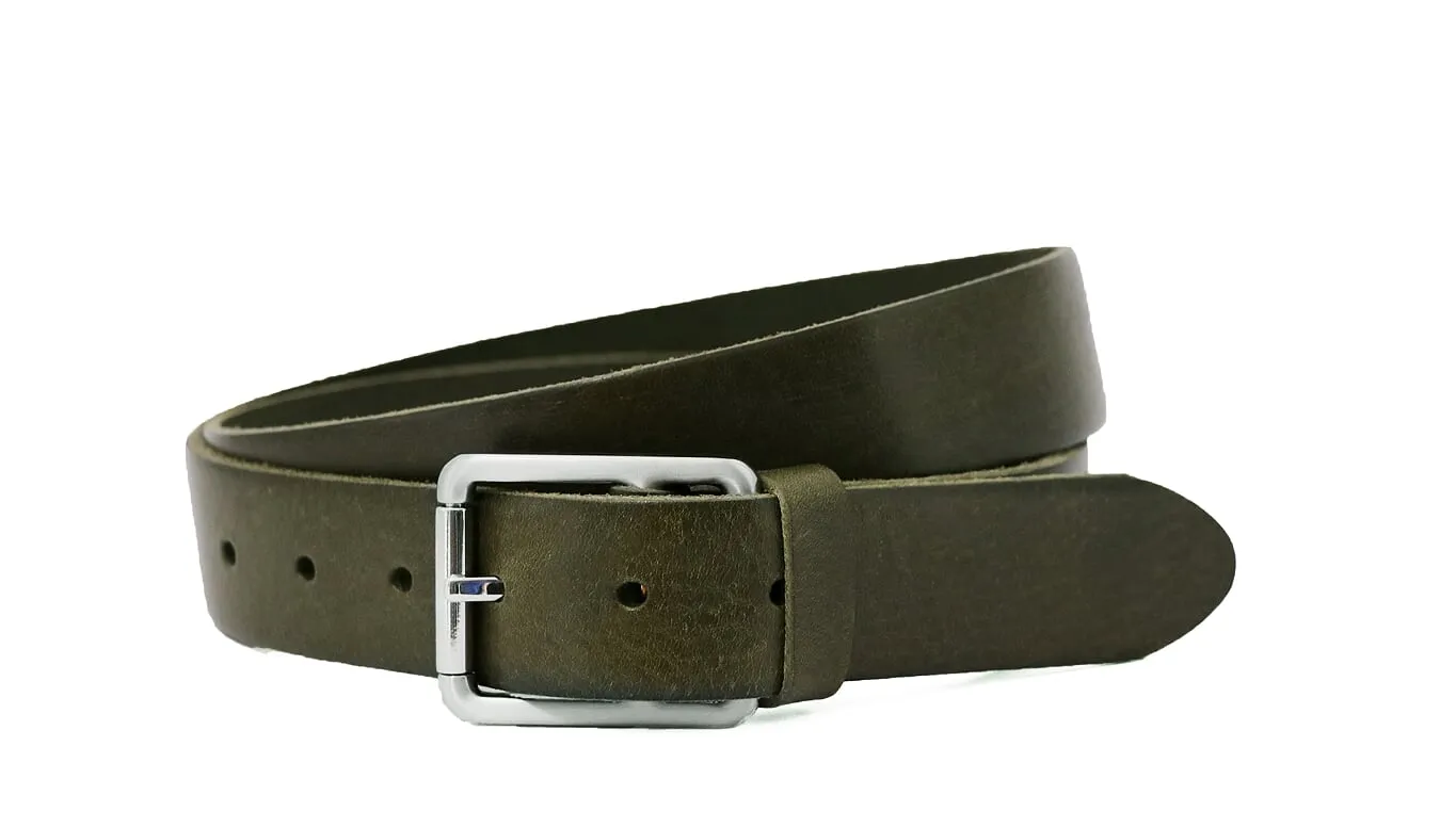 Dress Belt Italian Sage