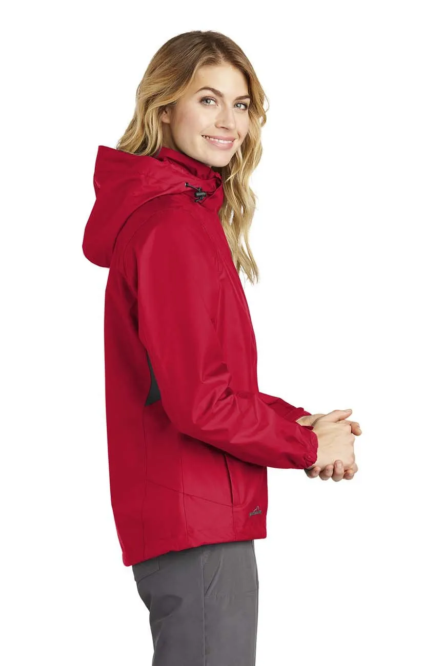 Eddie Bauer Ladies Customized Rain Jackets, Radish