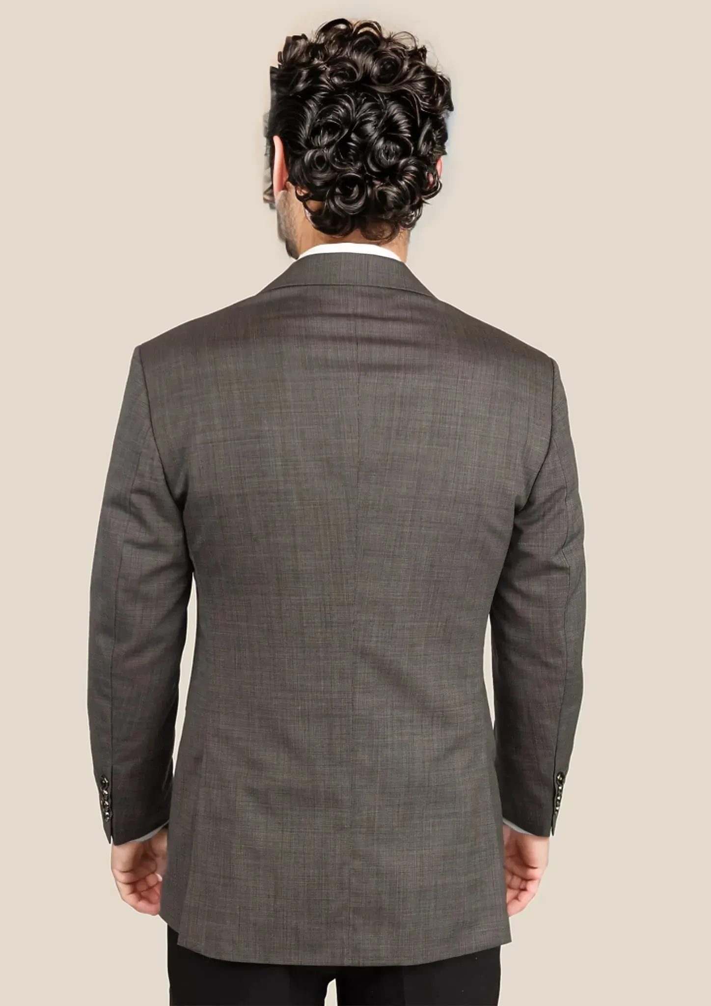 Ellis Carbon Grey Pindot Jacket