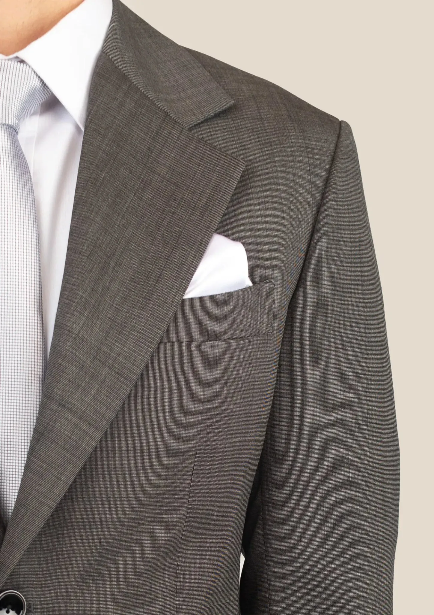 Ellis Carbon Grey Pindot Jacket