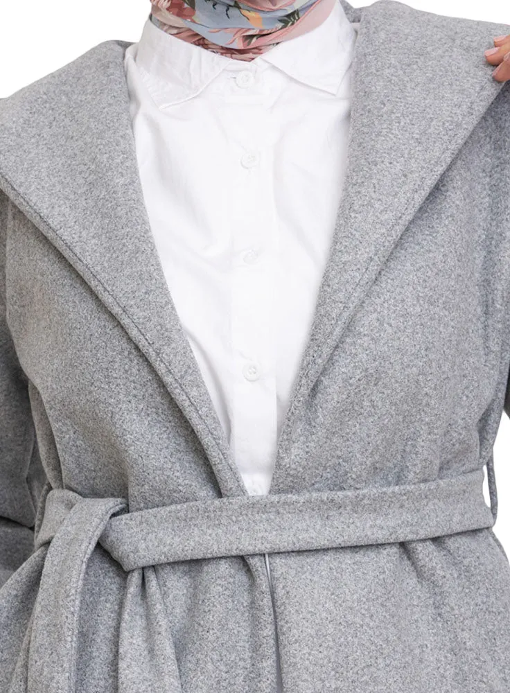 Grey Feather Jacket