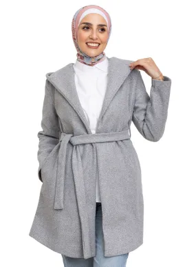 Grey Feather Jacket