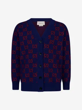 Gucci Girls knitted GG cardigan