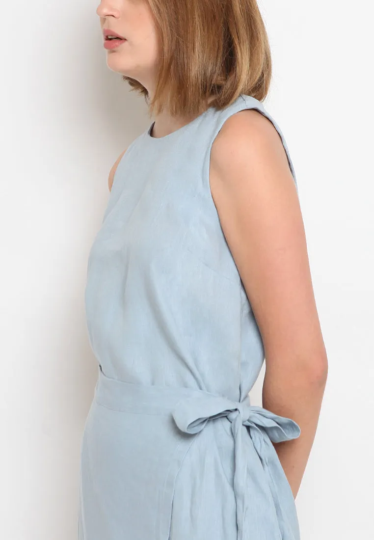 Half Wrap Shift Dress
