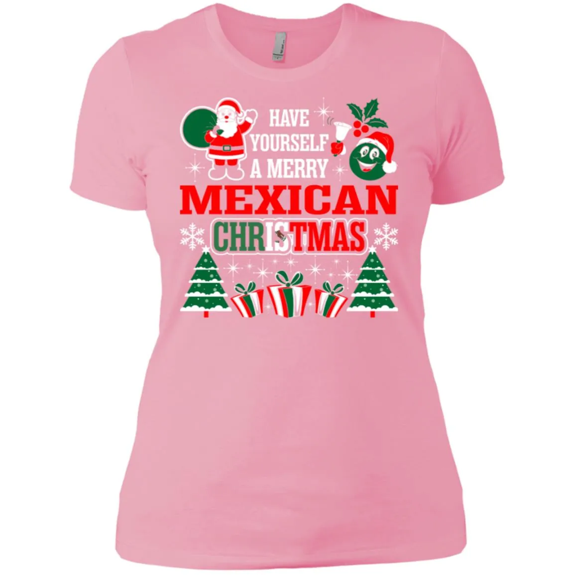 Have Yourself A Merry Mexican Christmas Women T-Shirt