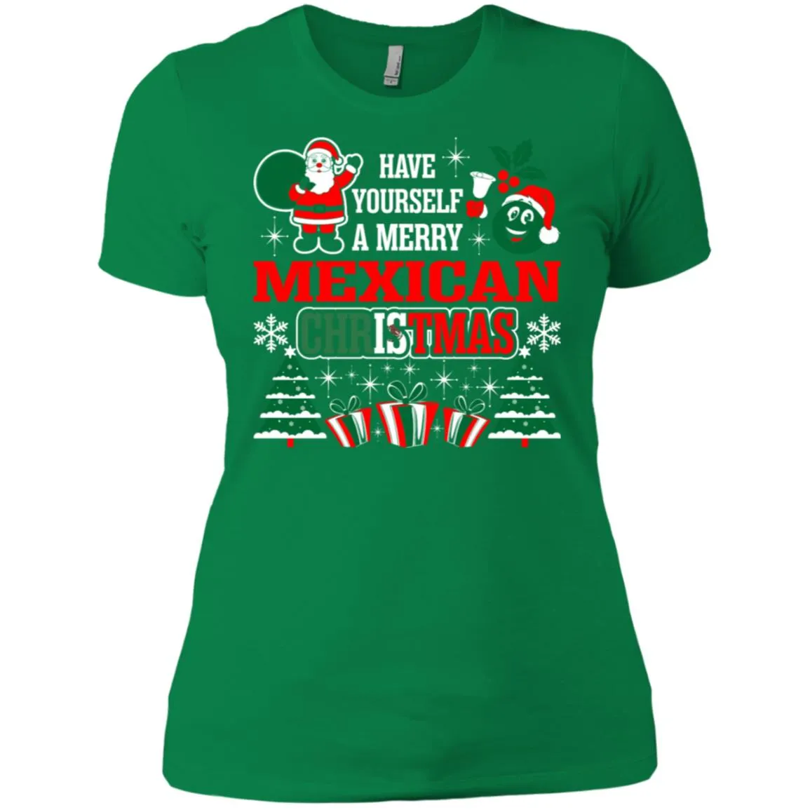 Have Yourself A Merry Mexican Christmas Women T-Shirt