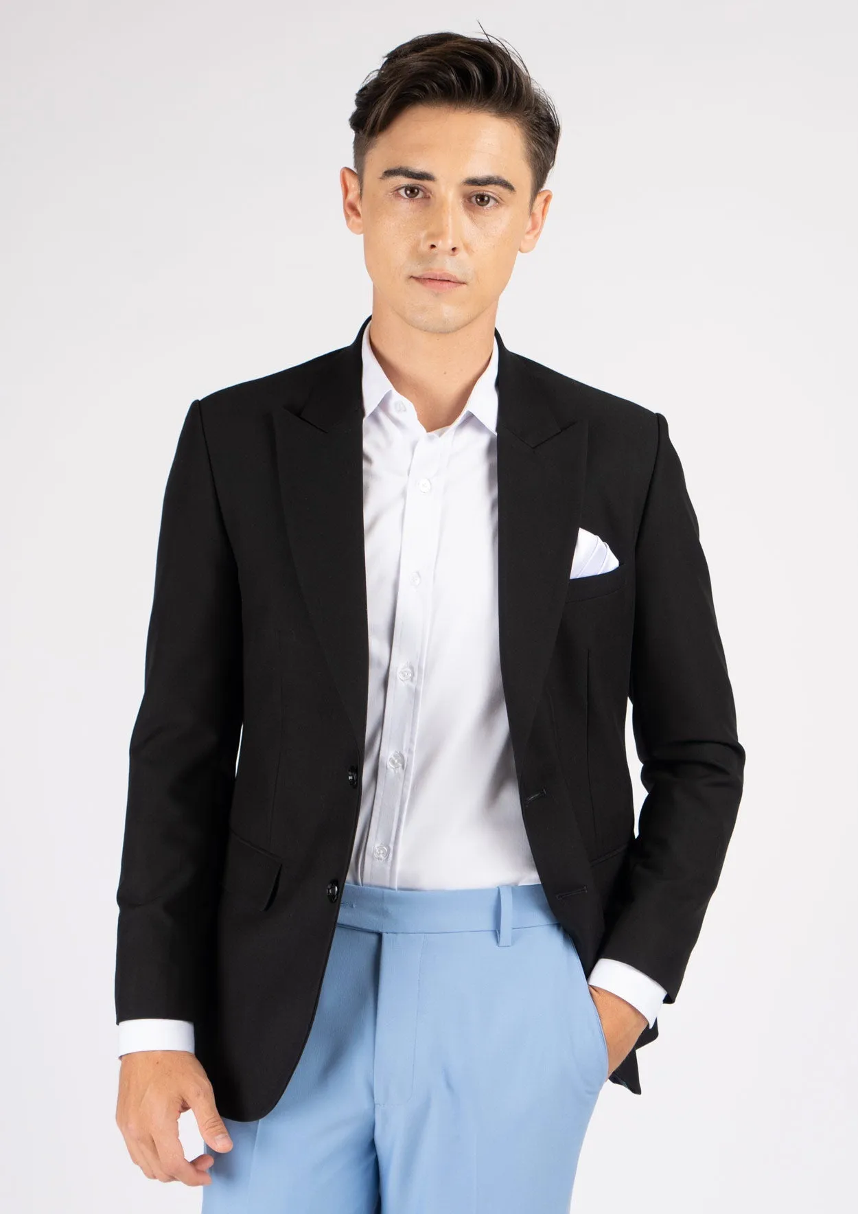 Hudson Midnight Black Stretch Jacket