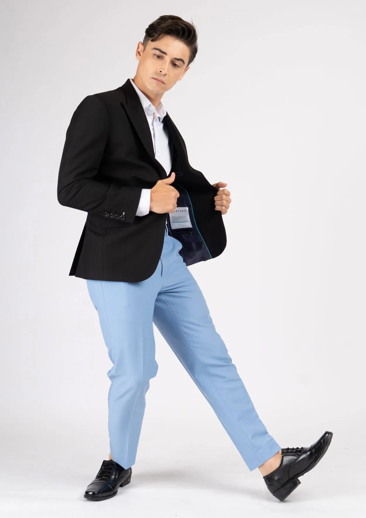 Hudson Midnight Black Stretch Jacket