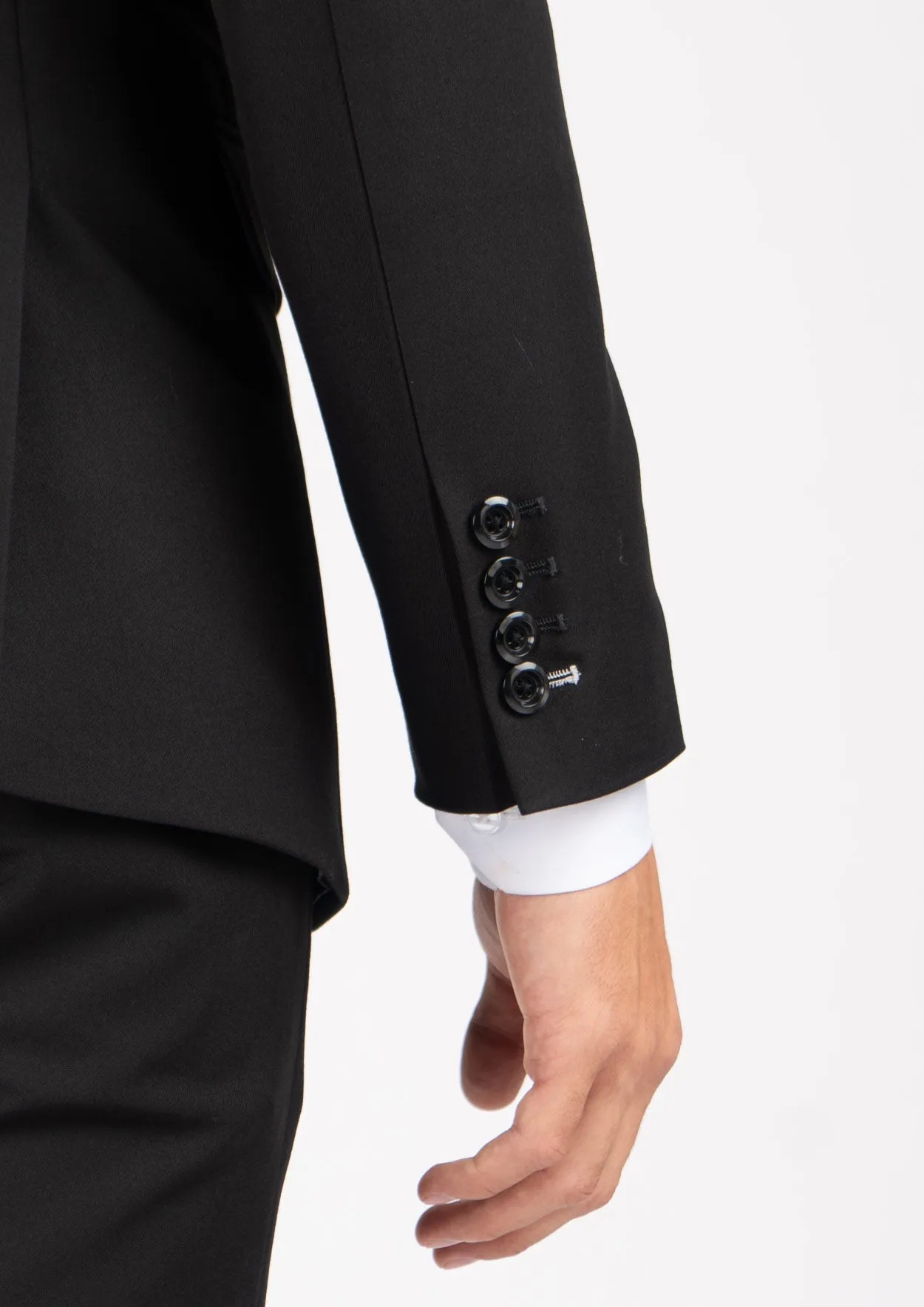 Hudson Midnight Black Stretch Jacket