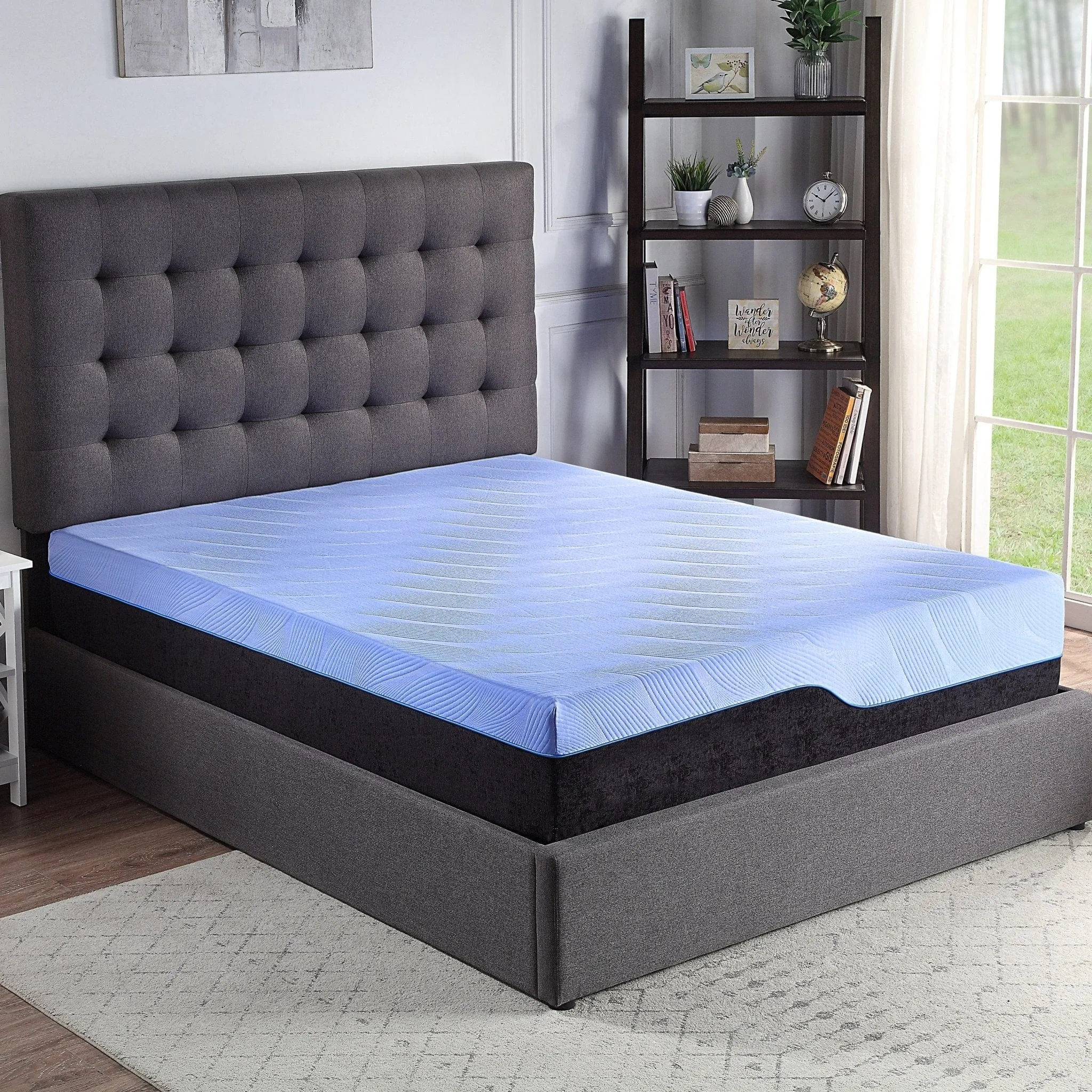 Hybrid Cooling Memory Foam Mattress| Cal-King