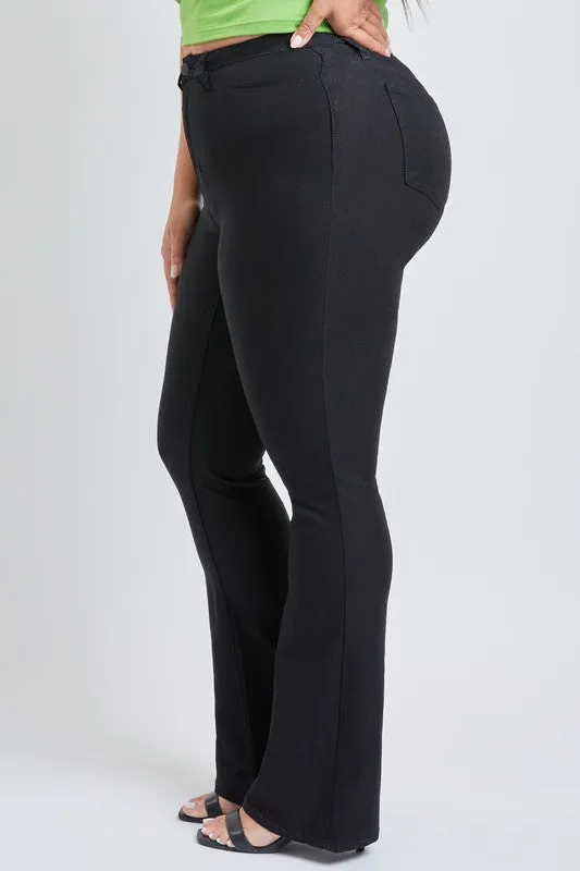 Hyperstretch Basic High-Rise Flare