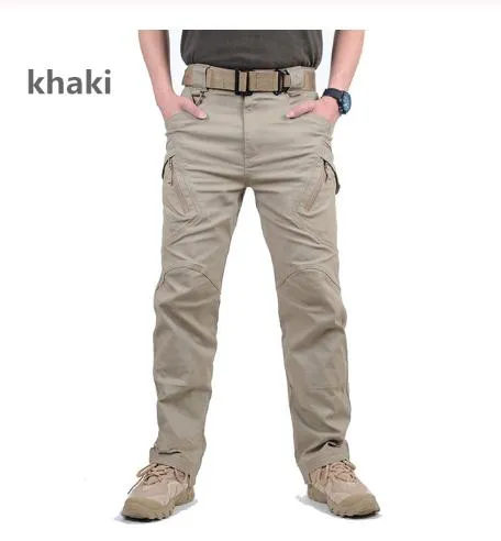 IX9 City Military Tactical Pants Men SWAT Combat Army Trousers Men Many Pockets Waterproof Wear Resistant Casual Cargo Pants