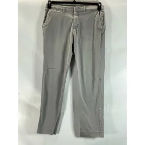 J. CREW Men's Grey Slim-Fit Bowery Stretch Flat Front Dress Pant SZ 33x32