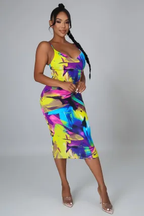 Jessica Bodycon Midi Dress