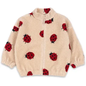 Jody Teddy Jacket in Ladybug Sand by Konges Sløjd