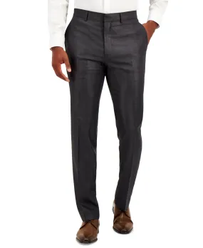 Kenneth Cole Reaction Mens Slim fit Dress Pants 38 / 30 Gun Metal Grey