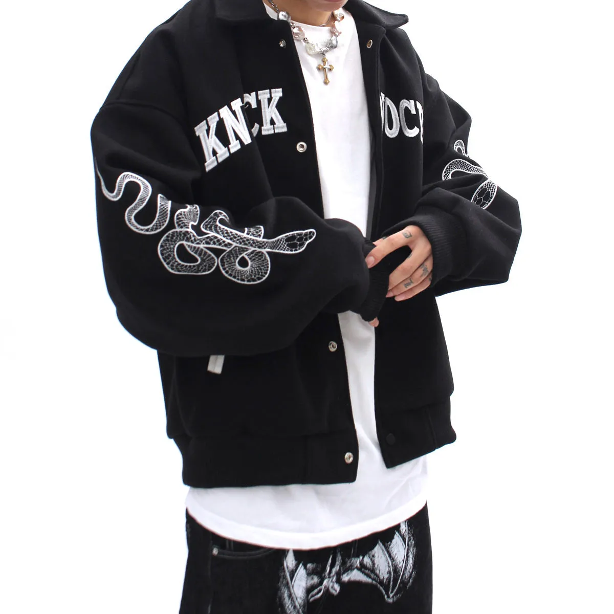 Knock Knock Varsity Jacket