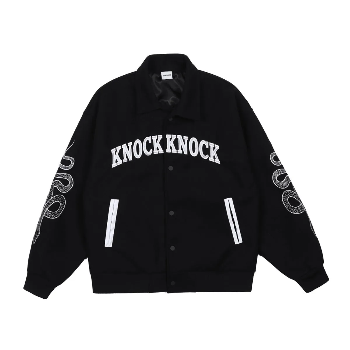 Knock Knock Varsity Jacket