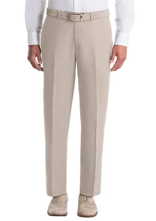 Lauren By Ralph Lauren Mens Regular fit Dress Pants 32 / 30 Beige