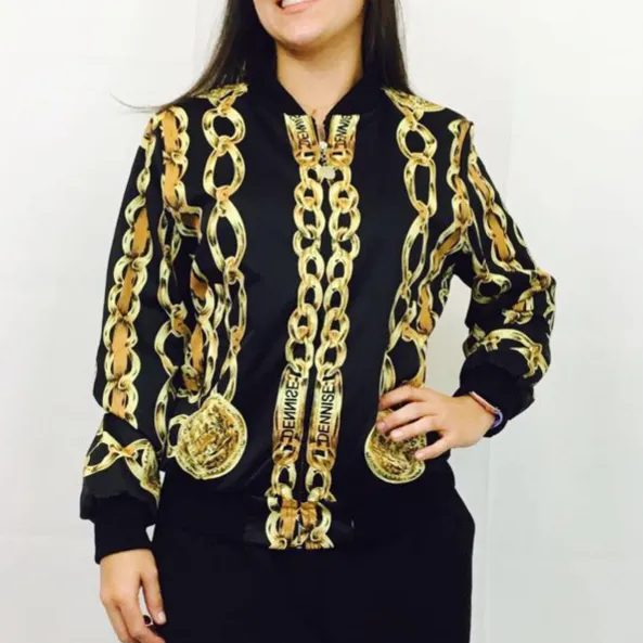 Link Up Black and Gold Jacket